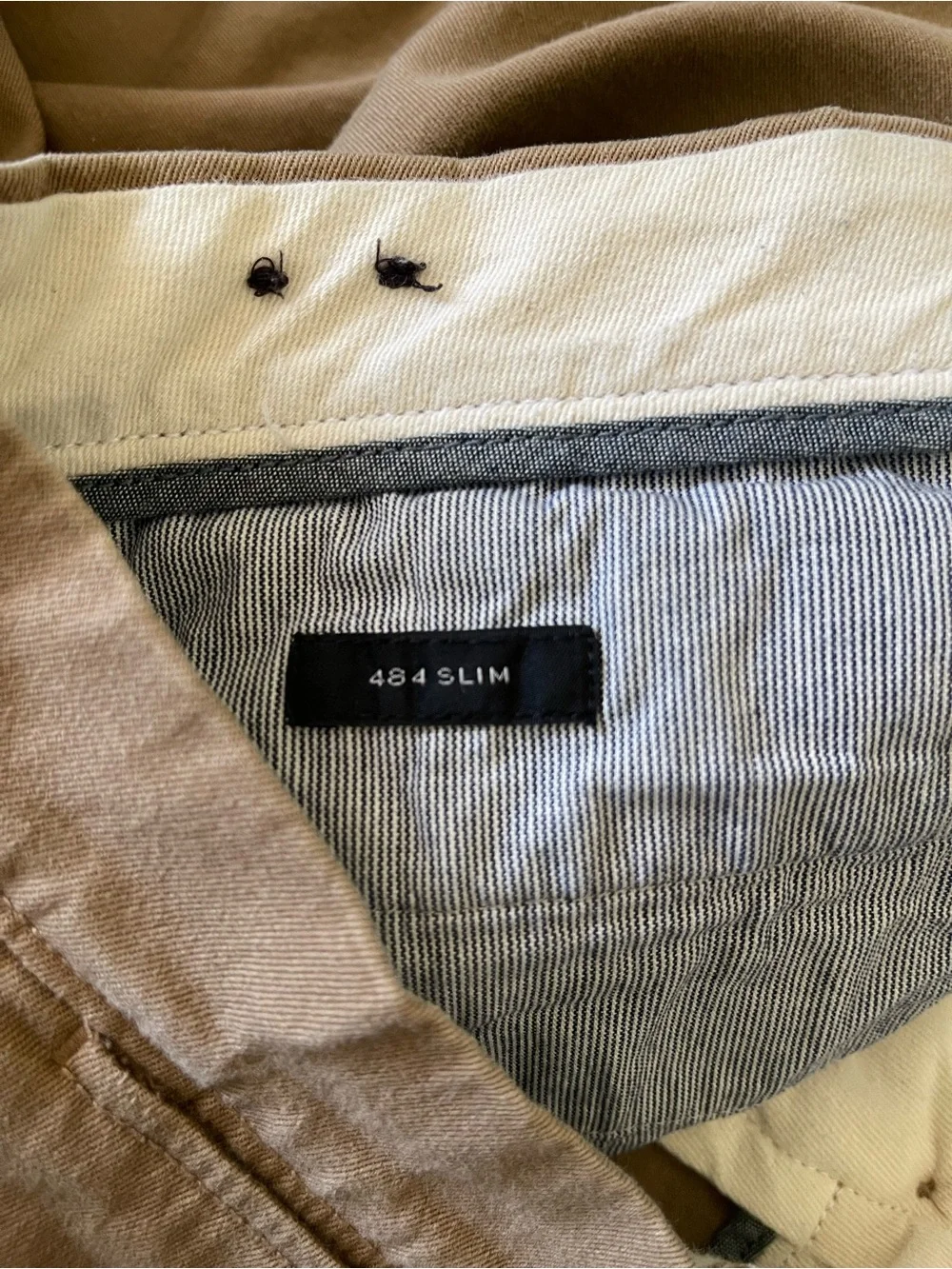 J.Crew 484 Slim Stretch Chino Pants Mens Size 30x32 Khaki Casual Everyday‎